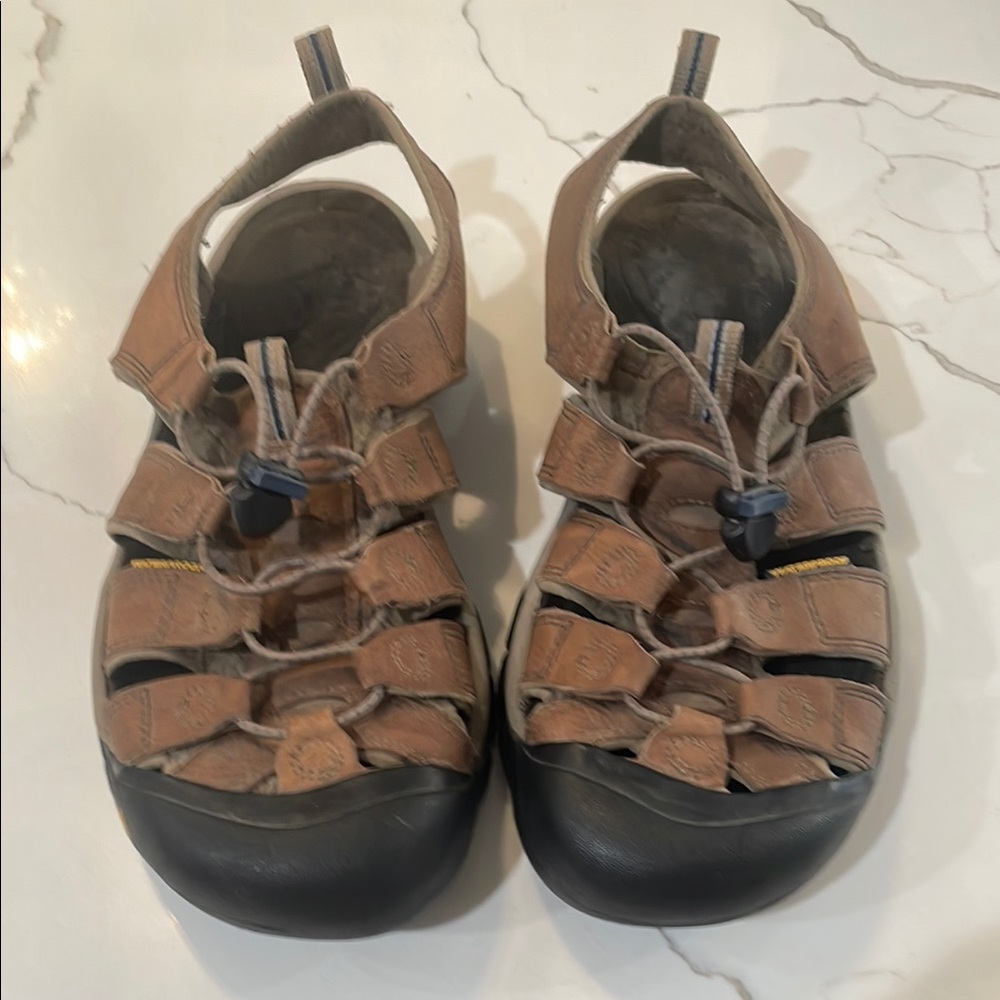 Keens Men Brown Waterproof Water Sandals